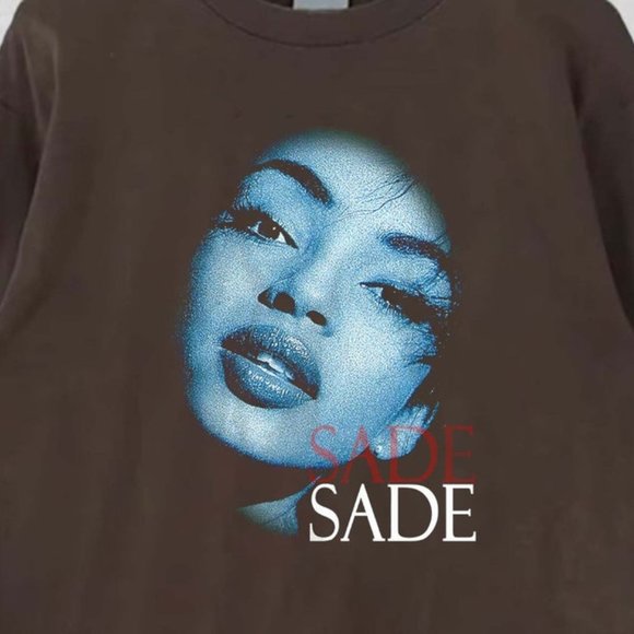 Sade Face Shirt, Sade Tour Crewneck t Shirt, Sade Concert Tshirt, Sade Adu Shirt - Picture 1 of 1